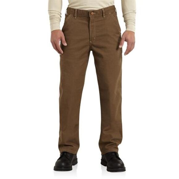 Carhartt Flame Resistance Washed Duck Loose Fit Pant‎ Men's Size 38 - Picture 1 of 8
